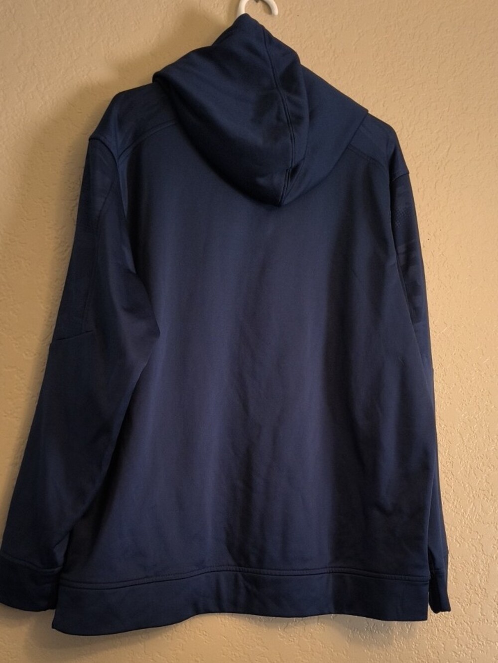 NFL Superbowl Champions Seattle Seahawks Navy Hoodie W/ Neon Green Hood Mens XL - Picture 6 of 6